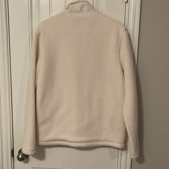 Banana Republic Zip Up Sherpa Jacket - Picture 2 of 3